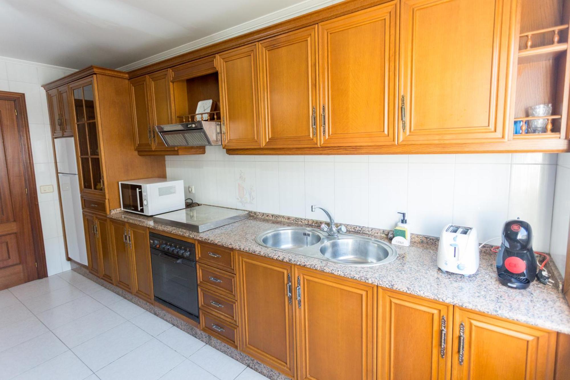 Disfruta De Melide En Este Amplio Apartamento Luaran gambar